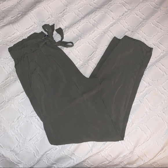 High waisted paper bag pants - Picture 6 of 6